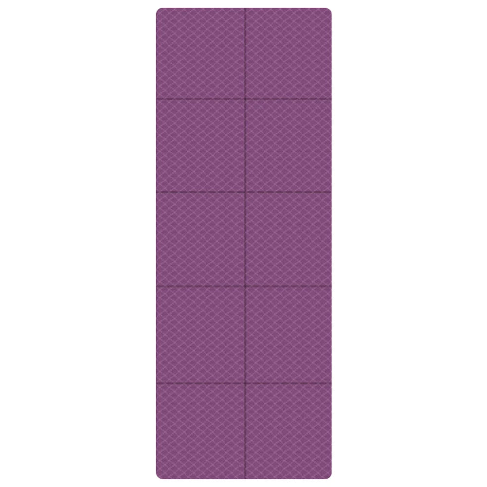 Foldable 4mm Thick Yoga Mat