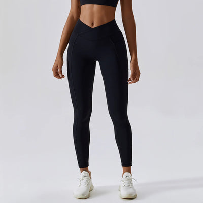 Cross Waist Leggings