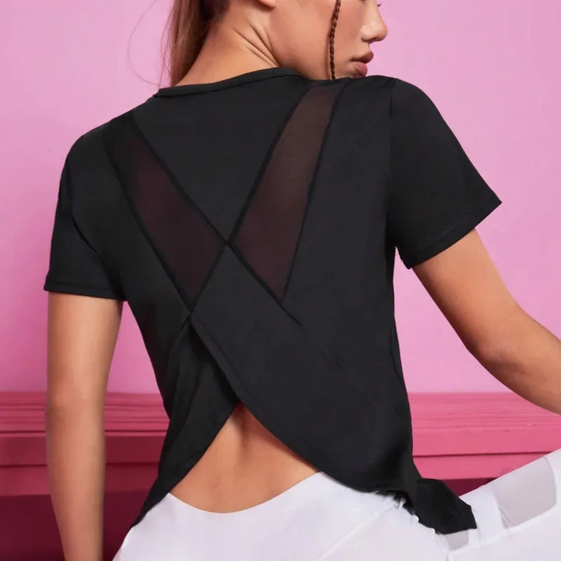 Seamless Yoga Crop Top